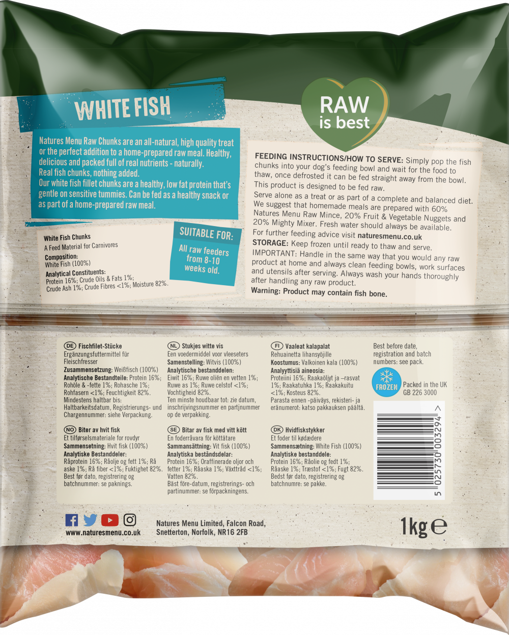 White Fish Chunks - Image 2